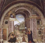 Bernardino Pinturicchio Annuciation Spain oil painting artist